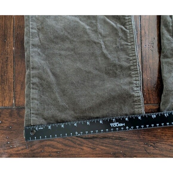GAP Denim Pants Women’s 33/16L Baby Boot Corduroy Mid Rise - Picture 8 of 14